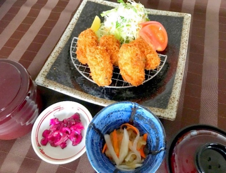 カキフライ定食