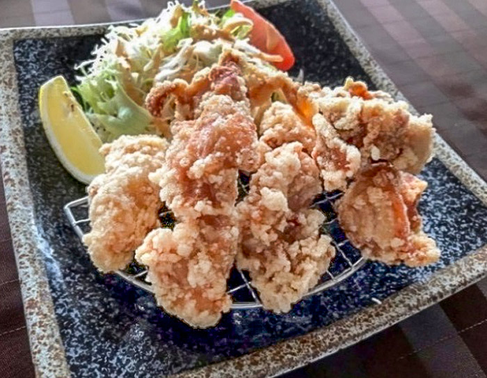 から揚げ定食