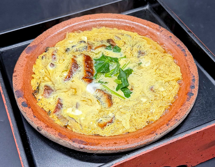 うなぎの柳川風定食